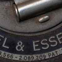          detail maker's mark and patent numbers
   