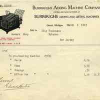          5: Burroughs Adding Machine Co., 1907
   