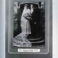          pg [9] photograph - wedding - Edith Pencak & William Schubin, Oct. 25, 1931
   