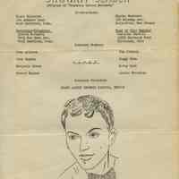 Newsletter: The Sinatra Sender. Published by "Frankies United Swooners" (Fan Club), Volume 1, Issue 3, June (1945). No place.