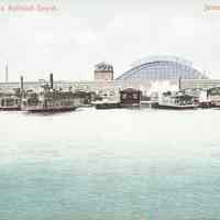 Postcard: Pennsylvania RR, Jersey City, NJ