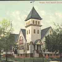 Postcard: Bergen Point Baptist Church, Bayonne, NJ