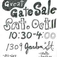          Gate Sale 011
   