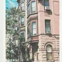 Gallagher Postcard: #21. Rowhouses on 8th & Washington St., ca. 1876. Photo by Brian Gallagher.