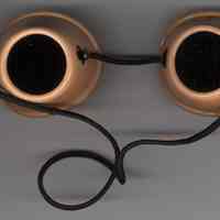          goggles, front view
   