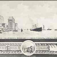 Postcard: Views, Hoboken, NJ