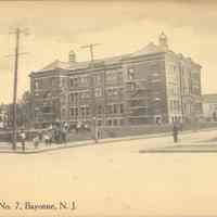 Postcard: Public School No. 7, Bayonne, NJ