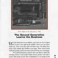          pg 5 The Second Generation Learns the Business
   