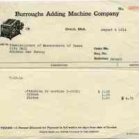          6: Burroughs Adding Machine Co., August 1914
   