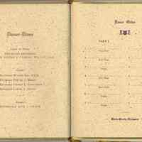          pp [6-7]: Dinner Dance, guests & speaker; Dance Order
   