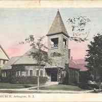          Postcard: Arlington, NJ, Baptist Church picture number 1
   