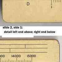          detail left and right ends of slide 2, side 1
   