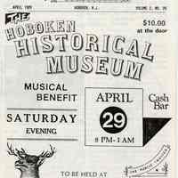 Hoboken Historical Museum Newsletter [First Series], Volume 2, No. 26, April, 1989.