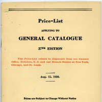          Price-List Applying to General Catalogue 37th Edition. Aug. 15, 1930. Keuffel & Esser Co., N.Y. picture number 35
   