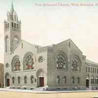 Postcard: First Reformed Church, West Hoboken, NJ