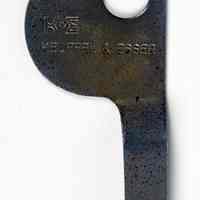          Frisco scale remover: key for removing rulers
   