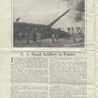          pg 12: article U.S. Naval Artillery in France
   
