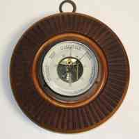 Barometer, aneroid wall model 512-1, made by Keuffel & Esser Co., New York, n.d., ca. 1875-1890.