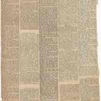          leaf 23 back: newsclippings undated, circa 1947 - 1950
   