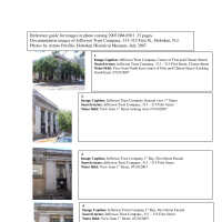          Documentation photos of Jefferson Trust Company building, 313-315 First St., Hoboken, July 2007. picture number 25
   