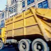          14 garbage truck + school
   