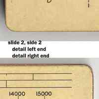          detail left and right ends of slide 2, side 2
   
