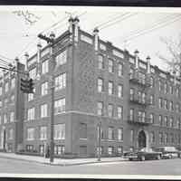 B&W Photograph of 3 Armstrong Ave., Jersey City, NJ