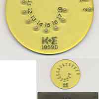 Parallel Line Tracer 1859D made by the Keuffel & Esser Co., (Hoboken), n.d., ca. 1948-1960.