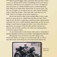          pg 19 Changes in Motorcycles
   