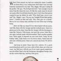          pg 7 The Candy Man Doesn't Eat Candy
   