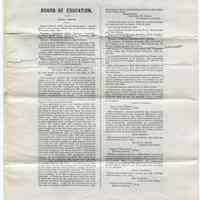 Minutes: Board of Education (City of Hoboken), Stated Session, November 29, 1880.