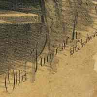          detail lower right, artist's signature: Otto Knirsch, Hoboken & N.Y.
   