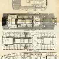          detail of deck plans
   