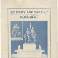          Digital images of program for Soldiers' and Sailors' Monument Dedication, Decoration Day, May 30, 1922. picture number 9
   