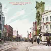 Postcard: Newark Ave., Jersey City, NJ