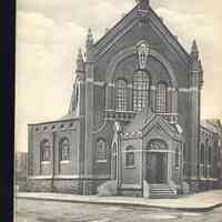 Postcard: Holy Cross Church, Jersey City, NJ