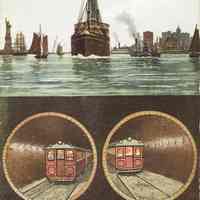 Postcard: Views, Hoboken, NJ