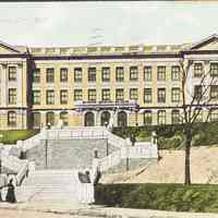 Postcard: Dickinson High School, Jersey City, NJ