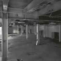 Digital image of B+W photo of former Maxwell House Coffee plant interior, Process Building, 1st floor, Hoboken, 2003.