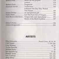         pg [5] table of contents; artists
   