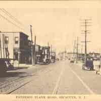 Postcard: Paterson Plank Road, Secaucus, NJ