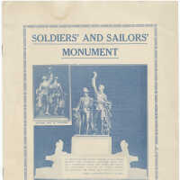          Digital images of program for Soldiers' and Sailors' Monument Dedication, Decoration Day, May 30, 1922. picture number 10
   
