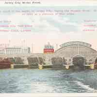 Postcard: Pennsylvania RR, Jersey City, NJ