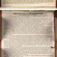          detail of printed labels inside lid
   