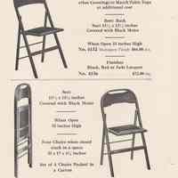          pg 22 Folding Chairs
   