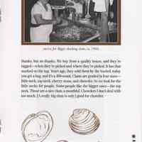          pg 9 photo Joe Biggie shucking clams ca. 1960
   