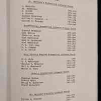          Program: 125hth Jubilee for St Matthew's Trinity Lutheran Parish, Hoboken, New Jersey, 1983 picture number 10
   