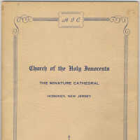          Booklet: Church of the Holy Innocents. The Miniature Cathedral, Hoboken, N.J. Holy Innocents' Day, 1947, 75th Anniversary of Founding. picture number 31
   