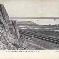 Postcard: Old Indian Head, Weehawken, NJ