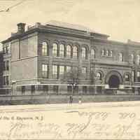 Postcard: Public School No. 8, Bayonne, NJ